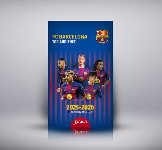 2025-26 Daka Top Audience FC Barcelona Hobby Box