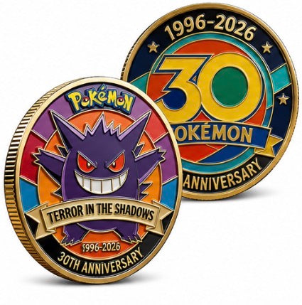 Pokémon 30th Anniversary Collector Coin – Gengar