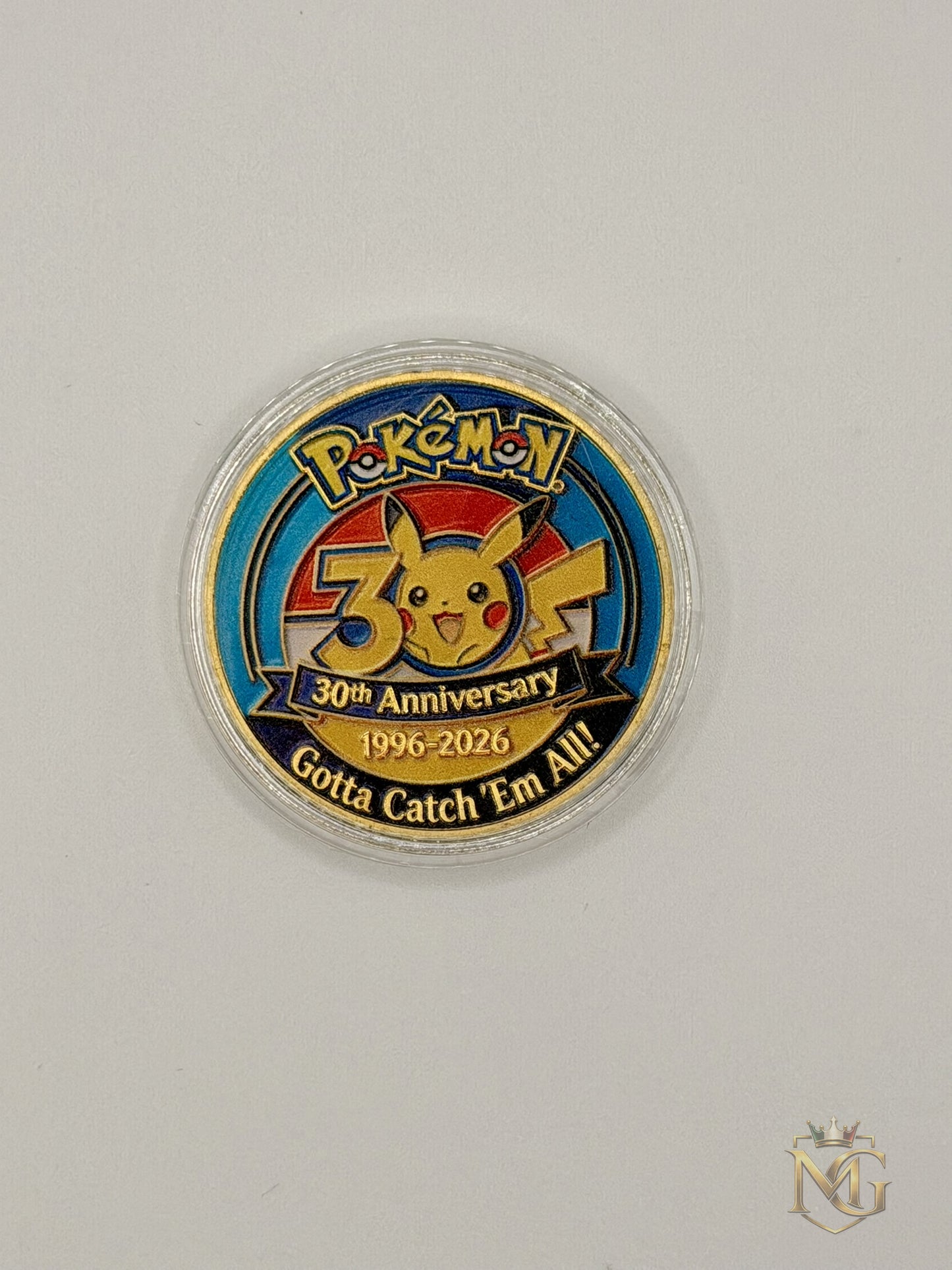 Pokémon 30th Anniversary Collector Coin – Pikachu