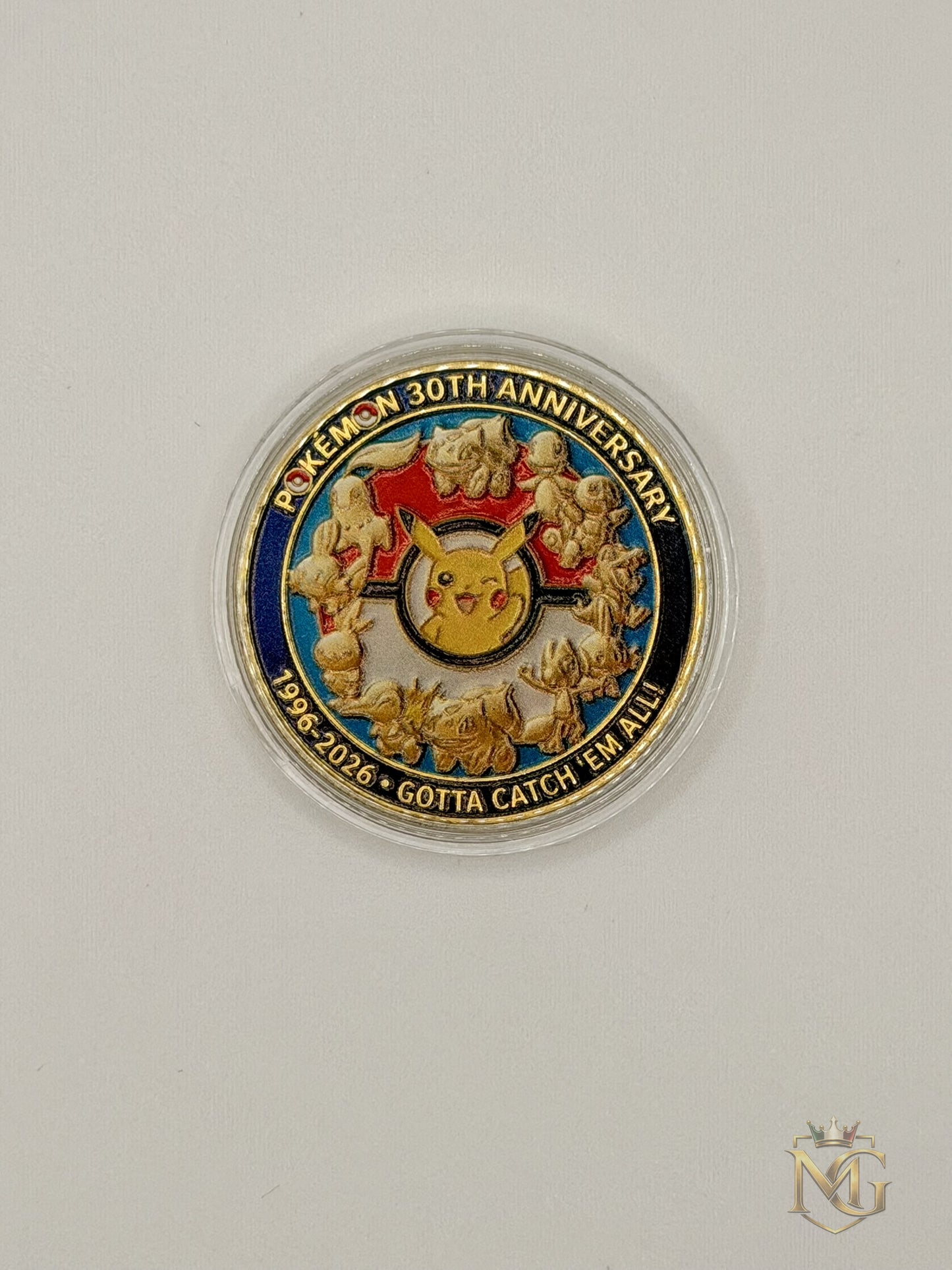 Pokémon 30th Anniversary Collector Coin – Pikachu