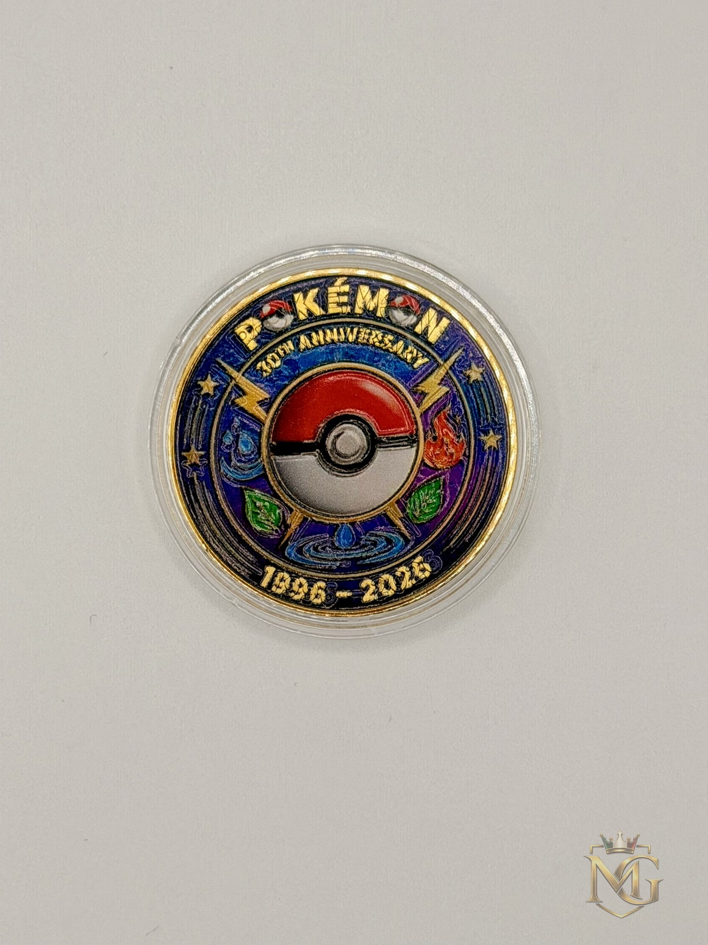 Pokémon 30th Anniversary Collector Coin – Ash & Pikachu