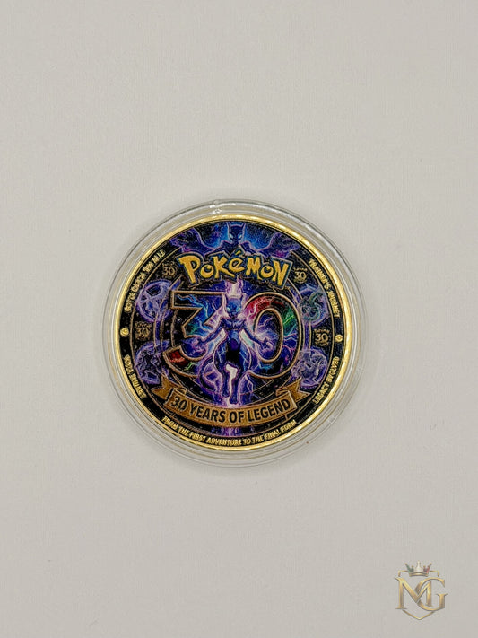 Pokémon 30th Anniversary Collector Coin – Mewtu