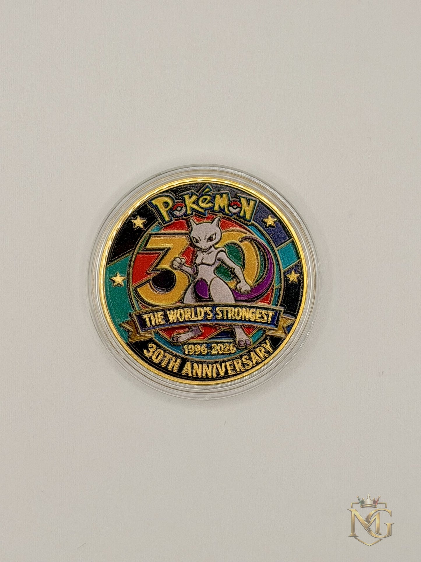 Pokémon 30th Anniversary Collector Coin – Mewtu Classic Edition