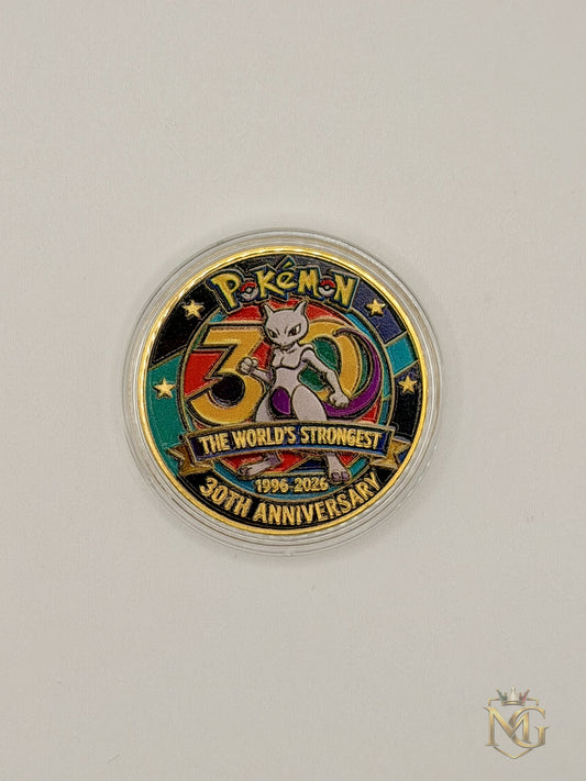 Pokémon 30th Anniversary Collector Coin – Mewtu Classic Edition