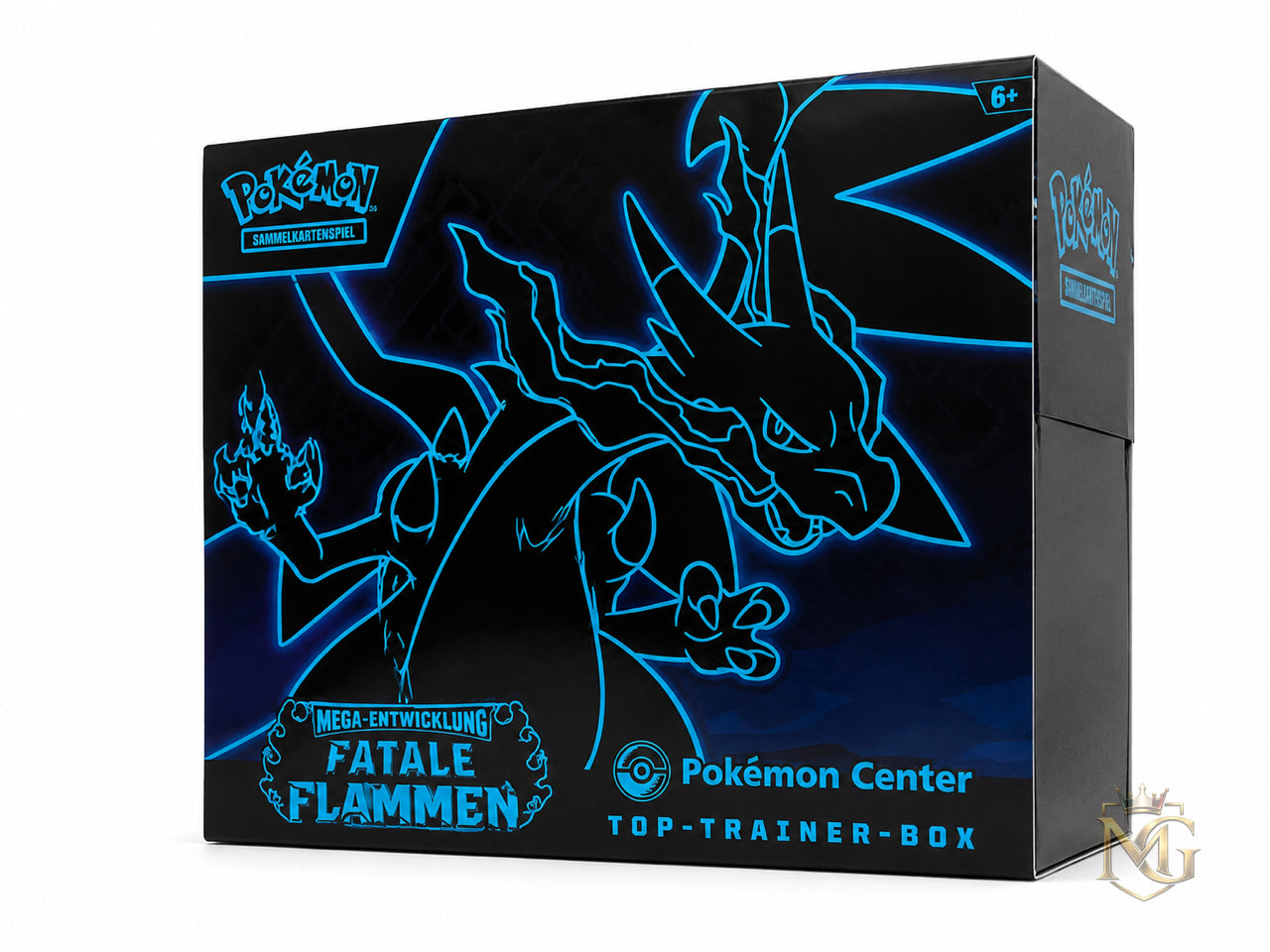 Pokémon Center Top-Trainer-Box – Mega-Entwicklung: Fatale Flammen (Deutsch)