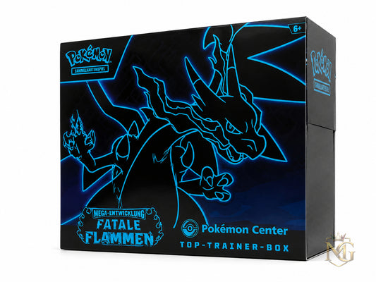 Pokémon Center Top-Trainer-Box – Mega-Entwicklung: Fatale Flammen (Deutsch)